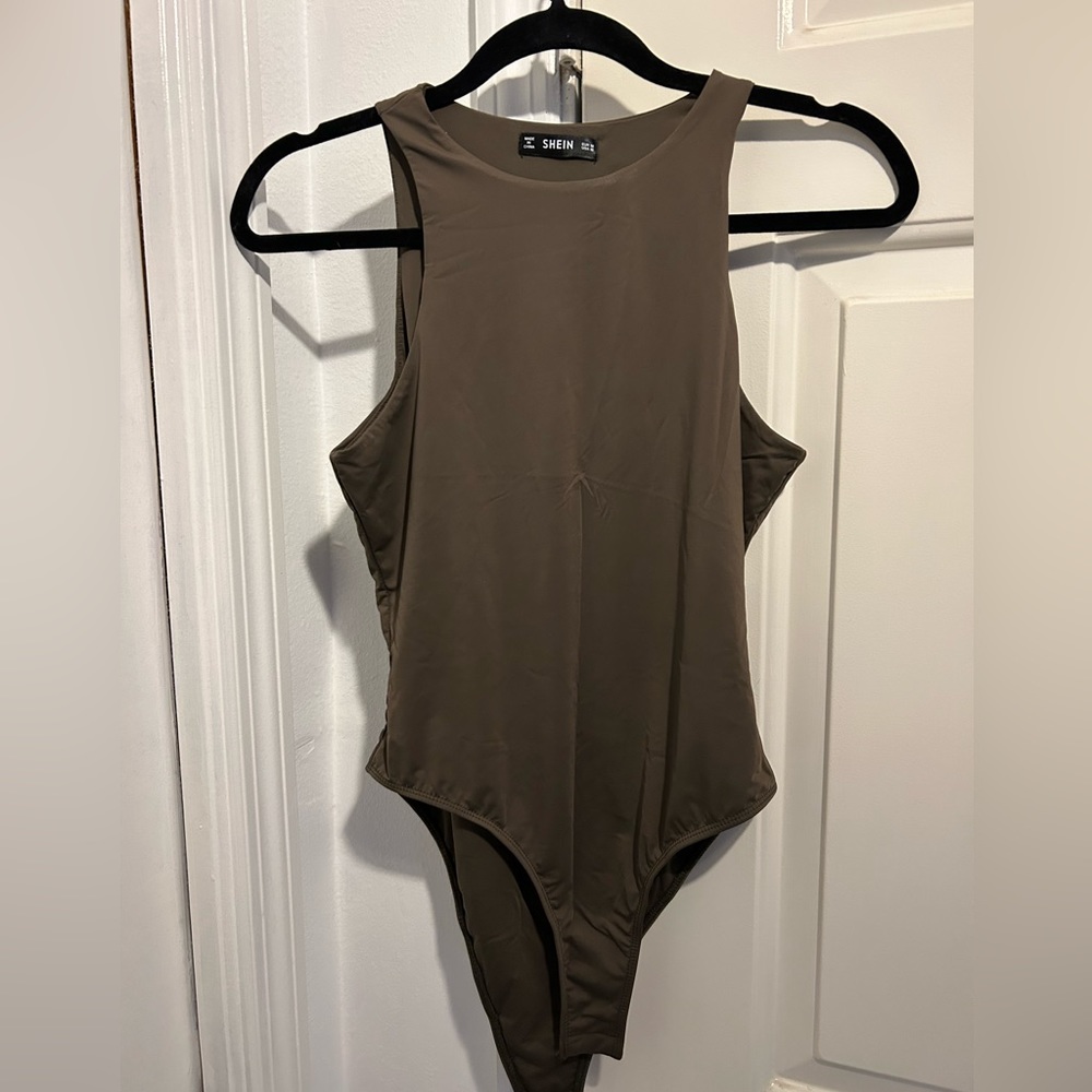 SHEIN Body Suit - Olive Sz M Medium